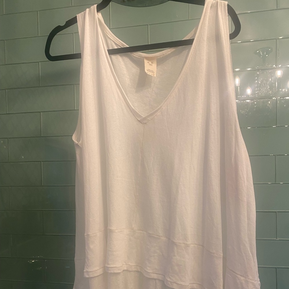 Large We The Free tiered tank top